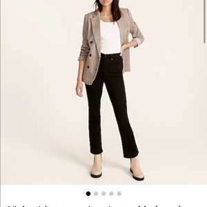 Jcrew Billlie Demi Boot crop jeans